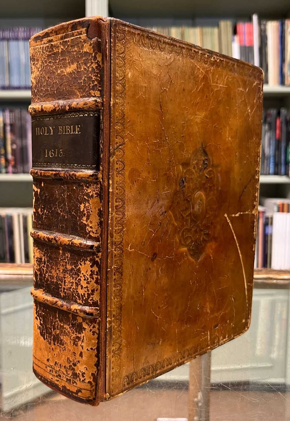 Lot 262 - Bible [English].  [The Bible: translated according to the Ebrew and Greeke, London, 1613