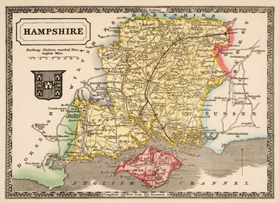Lot 45 - Johnson (Thomas). Johnson's Atlas of England..., Manchester, 1847