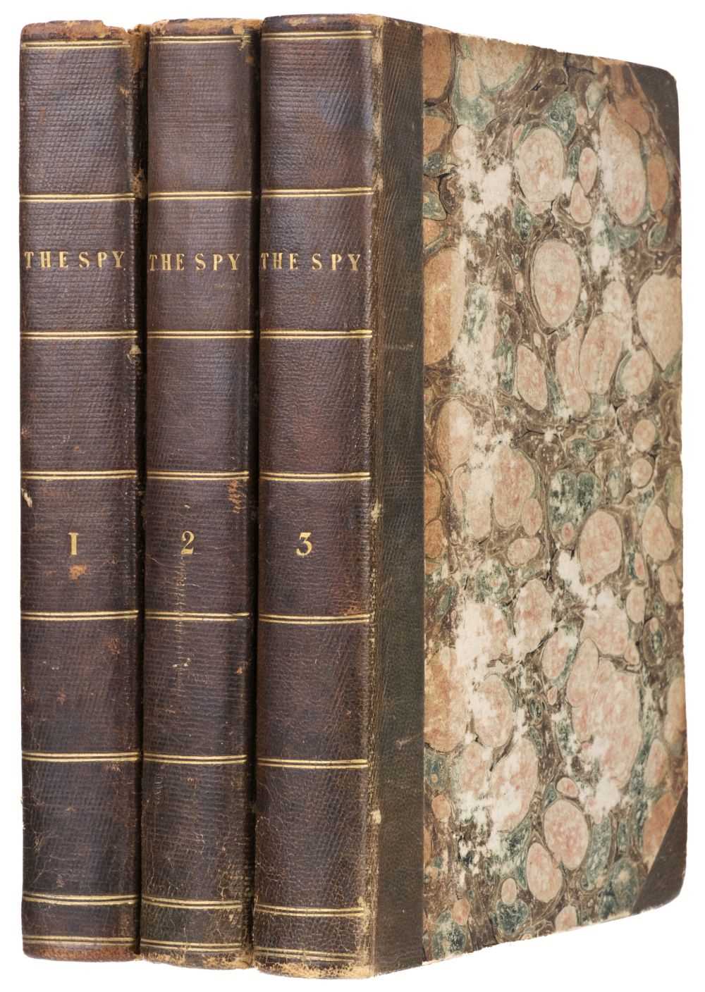 Lot 314 - [Cooper, James Fenimore]. The Spy, 3 volumes, 1st UK edition, 1822