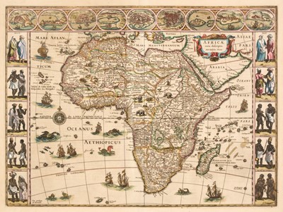 Lot 76 - Africa. Blaeu (Willem Janszoon), Africae nova descriptio..., circa 1640