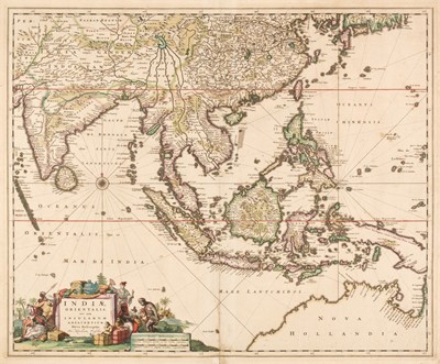 Lot 98 - East Indies. Visscher (N.), Indiae Orientalis nec non Insularum Adiacentium..., circa 1680