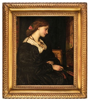 Lot 138 - Prinsep (Valentine Cameron, 1838-1904). Portrait of the Artist's Sister, circa 1860