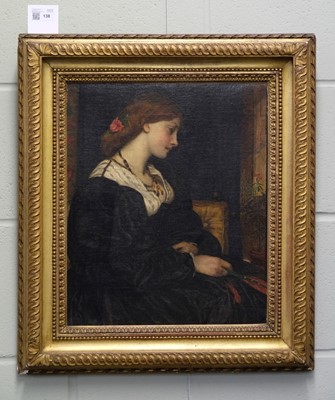 Lot 138 - Prinsep (Valentine Cameron, 1838-1904). Portrait of the Artist's Sister, circa 1860