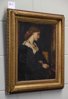 Lot 138 - Prinsep (Valentine Cameron, 1838-1904). Portrait of the Artist's Sister, circa 1860