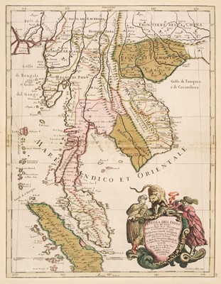 Lot 112 - Malay Peninsula. Rossi (G. G.), Penisola dell India di la dal Gange..., Rome, circa 1683