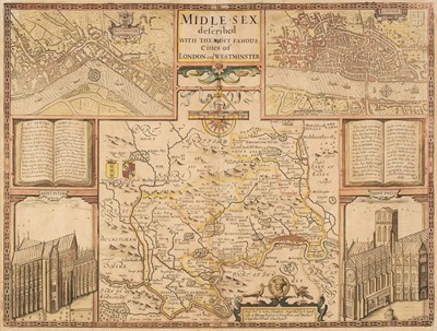 Lot 115 - Middlesex. Speed (John),  Midle-sex described..., Thomas Bassett & Richard Chiswell, [1676]