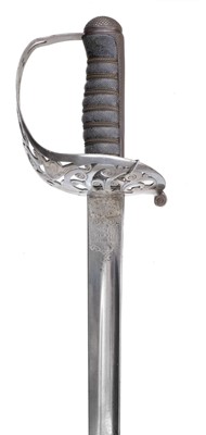 Lot 108 - Sword. A Victorian 1821 Pattern Cavalry Officer's sword