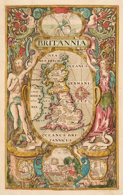 Lot 33 - Camden (William). Britain, or a Chorographicall Description..., William Aspley, 1637
