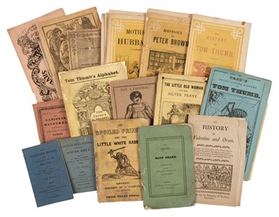 Lot 434 - Chapbooks. A collection of 52 chapbooks, circa 1815-1840s