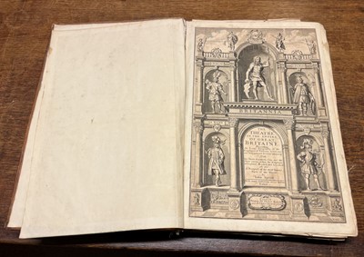 Lot 52 - Speed (John). The Theatre of the Empire of Great Britaine..., 1676