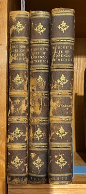 Lot 291 - Roscoe (William). The Life of Lorenzo de' Medici, 2 vols., 2nd ed., corrected, 1796