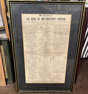 Lot 149 - Duke of Wellington. A collection of 36 prints & engravings, 19th century