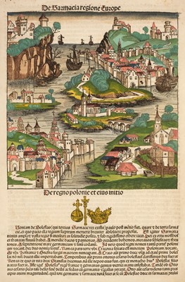 Lot 165 - Poland. A mixed collection of 23 prints & maps, 16th - 19th century