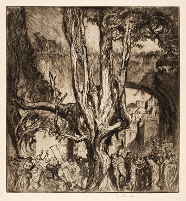 Lot 237 - Brangwyn (Frank, 1867-1956). Via Dolorosa, 1923, & others