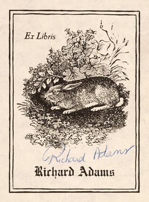Lot 879 - 1976. Adams (Richard). Watership Down, first edition, 1976, signed