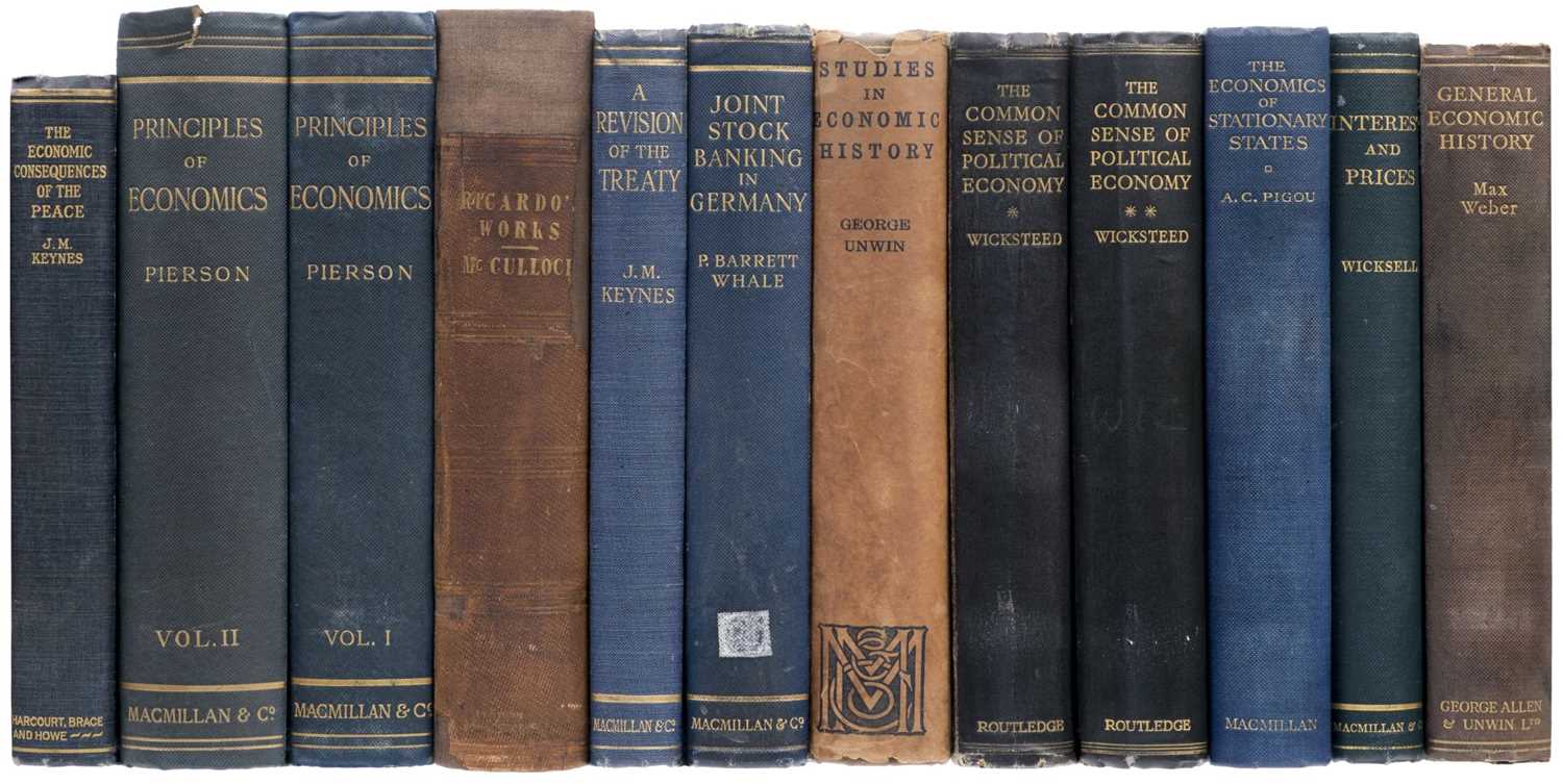 Lot 373 - Keynes (John Maynard). The Economic Consequences of the Peace, 1st US edition, 1920