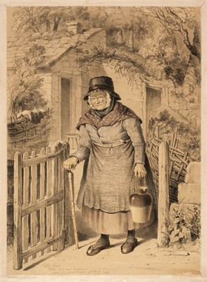 Lot 177 - Wales. Rolfe (A.). Sally Jones, Bwlch Hill near Crickhowel, Aged 105, April 10th, 1846
