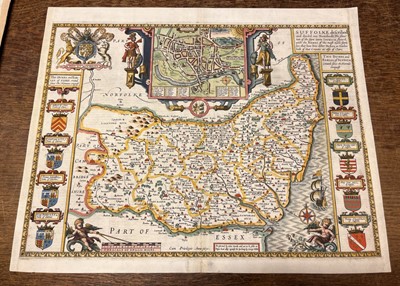 Lot 128 - Speed (John). Suffolk, Suffolke Described and Divided into Hundreds..., 1st edition, circa 1611