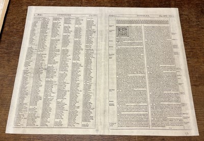 Lot 128 - Speed (John). Suffolk, Suffolke Described and Divided into Hundreds..., 1st edition, circa 1611