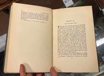 Lot 22 - Said-Ruete (Rudolph). Said bin Sultan, 1st edition, London: Alexander-Ouseley, 1929