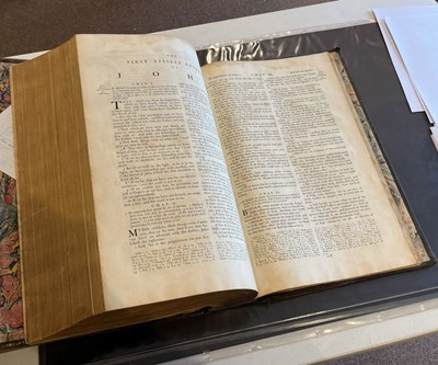 Lot 297 - Bible English. The Holy Bible, John Baskerville, 1763