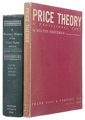 Lot 362 - Friedman (Milton). Price Theory: A Provisional Text, 1st edition, Chicago, 1962