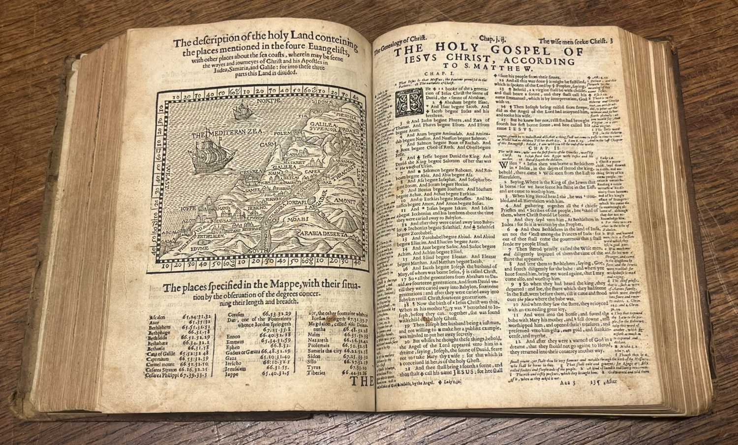 Lot 259 - Bible [English]. The Bible, that is the holy