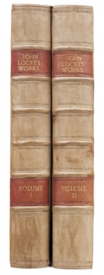 Lot 285 - Locke (John). The Works, volumes 1 & 2 (of 3), 3rd edition, London: Arthur Bettesworth, 1727