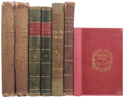 Lot 330 - Dickens (Charles). Our Mutual Friend, 2 volumes, 1st edition, London: Chapman and Hall, 1865