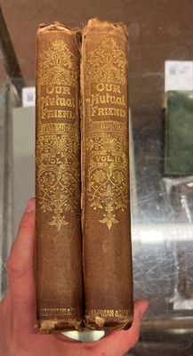Lot 330 - Dickens (Charles). Our Mutual Friend, 2 volumes, 1st edition, London: Chapman and Hall, 1865