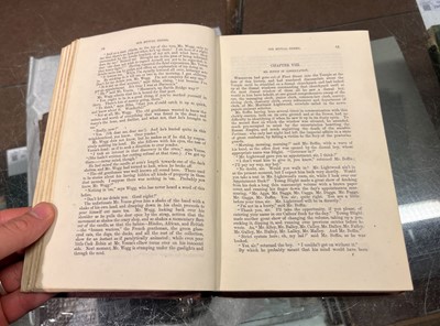 Lot 330 - Dickens (Charles). Our Mutual Friend, 2 volumes, 1st edition, London: Chapman and Hall, 1865