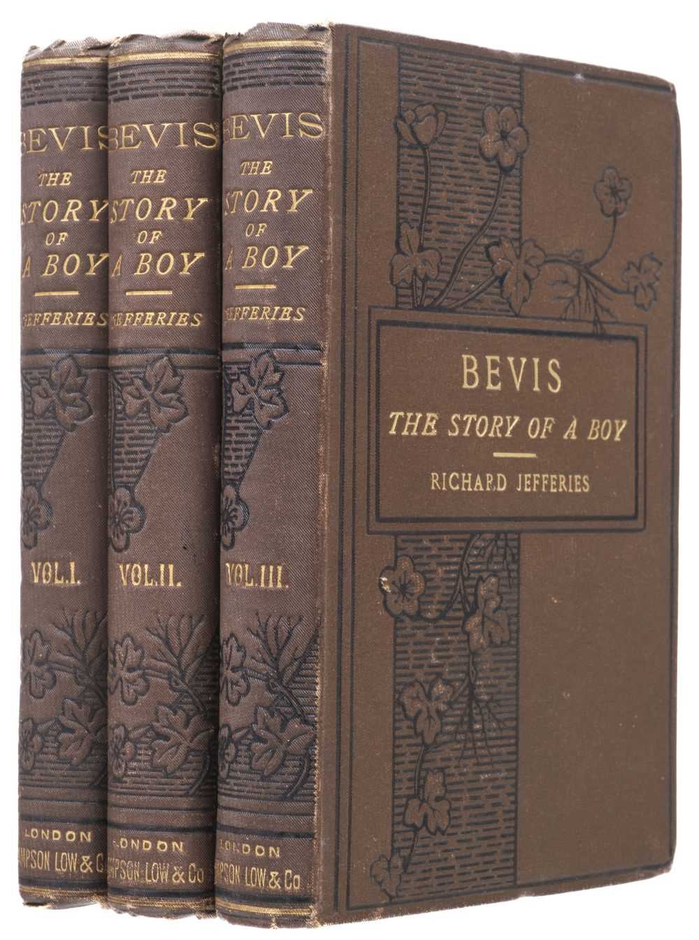 Lot 367 - Jefferies (Richard). Bevis, 3 volumes, 1st edition, 1882