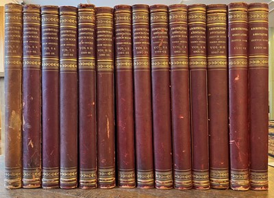 Lot 334 - Architectural Association Sketch Book.14 volumes..., 1881-1912