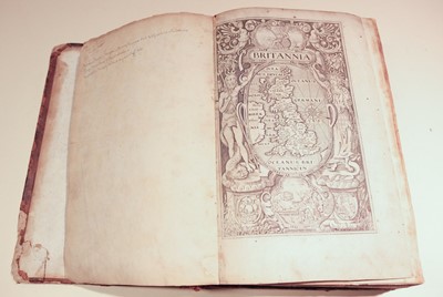 Lot 184 - Camden (William). Britain, or a Chorographicall Description of the Most Flourishing Kingdomes, 1637