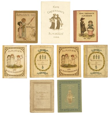 Lot 554 - Greenaway (Kate). Mother Goose or The Old Nursery Rhymes and others