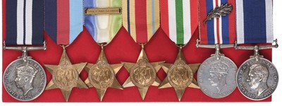 Lot 189 - Medals. WWII "Capture of Termoli" DSM group to Petty Officer E.G. Ham, MID, DSM, Royal N