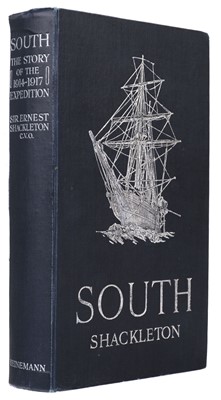 Lot 161 - Shackleton (Ernest). South, 1st edition, 2nd impression, London: William Heinemann, 1919