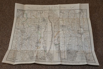 Lot 99 - Europe. Ten touring maps of European Cities and Regions, Weimar, 1802