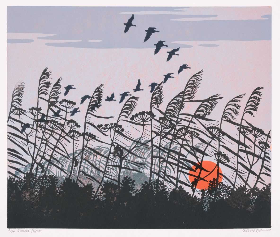 Lot 230 - Gillmor (Robert, 1936-2022). Sunset Flight