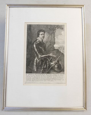 Lot 12 - Hollar (Wenceslaus, 1607-1677). Portraits after Dürer and Van Dyck, etchings