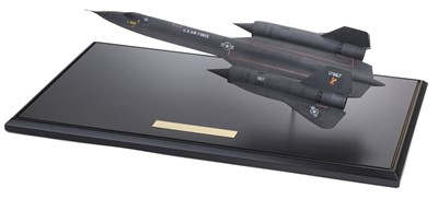 Lot 332 - Aircraft Diorama. SR 71-A Blackbird Det. 1st SRW/9th, Kadena A.B. Okinawa