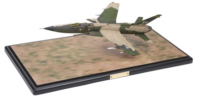 Lot 318 - Aircraft Diorama. F-105G Thunderchief, Vietnam model aircraft