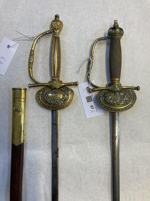 Lot 67 - Court Sword. Two George V court swords