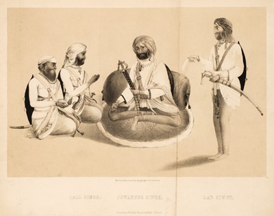 Lot 74 - McGregor (W.L). The History of the Sikhs, 2 volumes, 1st edition, London: James Madden, 1846