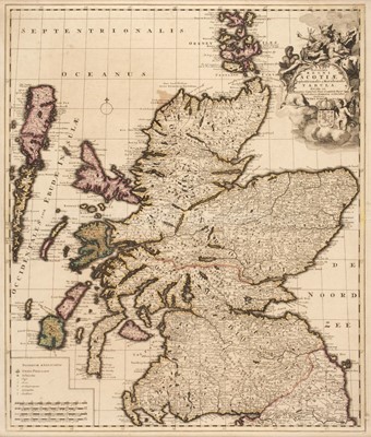 Lot 275 - Scotland. Schenk (Pieter), Novissima Regni Scotiae Septentrionalis et Meridionalis..., 1708