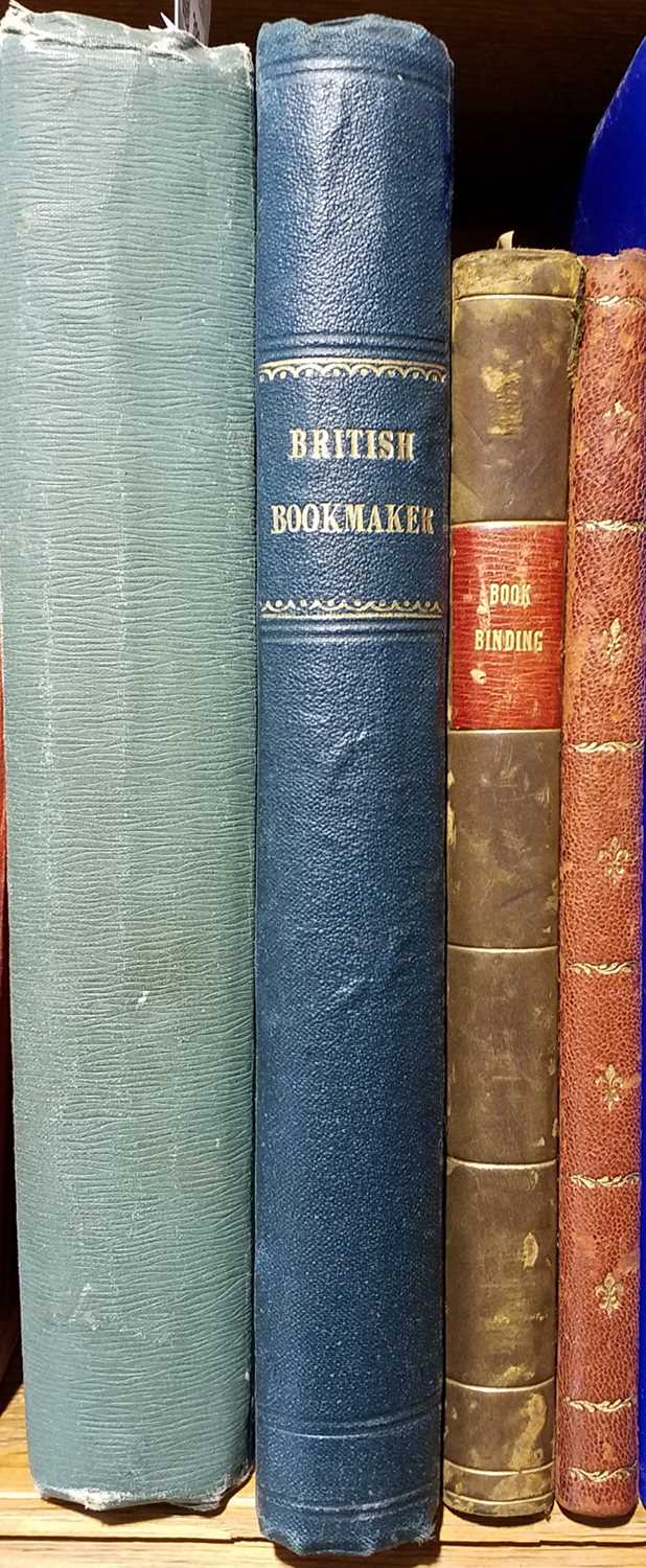 Lot 306 Bookbinding Reference. A collection of