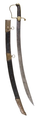 Lot 116 - Sword. George III period hanger in the 1796 style