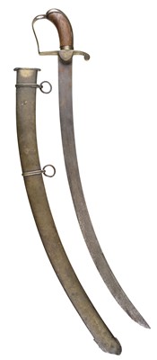 Lot 103 - Sword. A George III period flank officer's sword