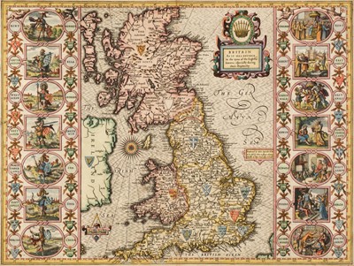 Lot 245 - British Isles. Speed (John), Britain as it was devided in the tyme of the English Saxons..., 1627