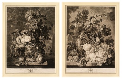 Lot 299 - Earlom (Richard). A Flower Piece & A Fruit Piece, John Boydell, 1778 [and] 1781